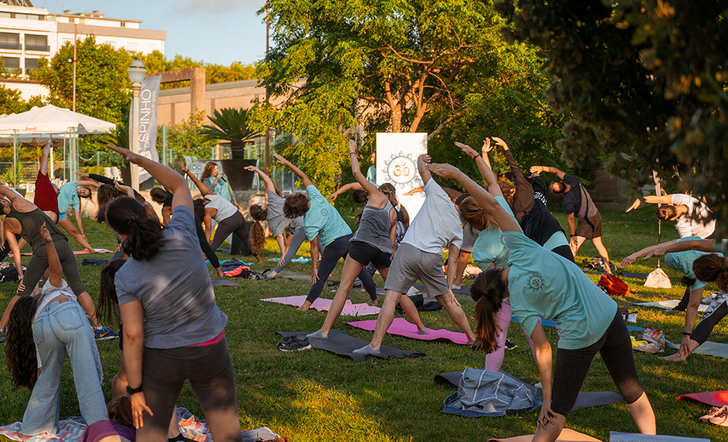 Dia Internacional do Yoga com aula ao ar livre #3