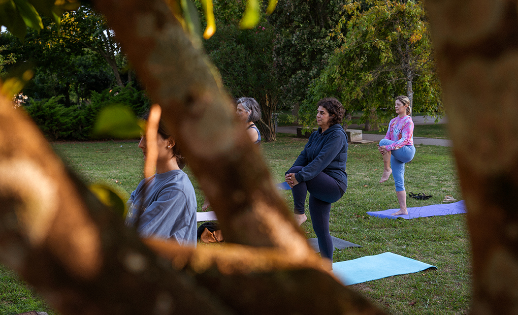 Dia Internacional do Yoga com aula ao ar livre #7
