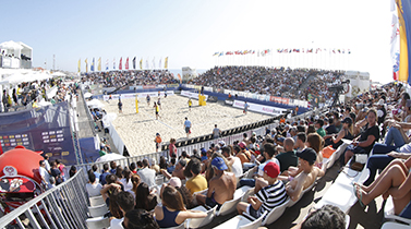 Espinho recebe etapa do circuito mundial de voleibol de praia