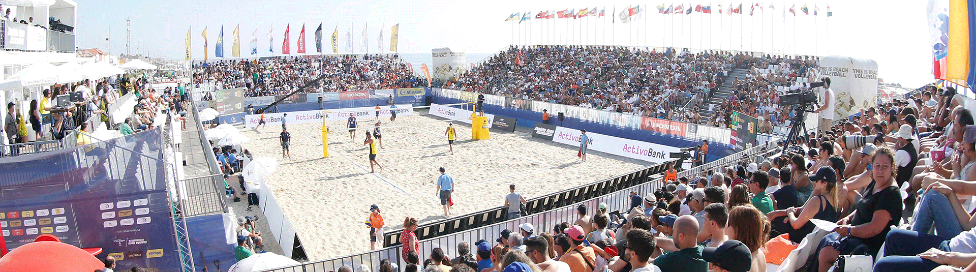 Espinho recebe etapa do circuito mundial de voleibol de praia